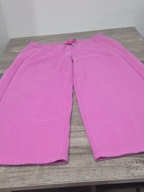 lululemon athletica Womens Pow Pink Tone Drawstring Sweatpants XL